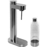 Stelton Brus Carbonator silber / Wassersprudler / ohne Flasche / ohne CO2 / 7-9 Pa 