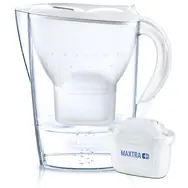 Brita Marella weiß / Wasserkocher mit Wasserfilter / 2,4 l / Filter: Maxtra+