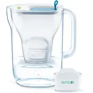 Brita Style (Maxtra+) blau / Wasserkocher mit Wasserfilter / 2,4 l / Filter: Maxtra+