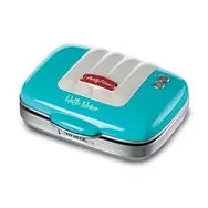 Ariete 1973 blau / Waffeleisen / 700 W / Antihaftbeschichtete Oberflächen 