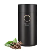 Adler AD 4446bg schwarz / Kaffeemühle / Behälter 75 g / 150W 