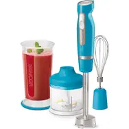 Sencor SHB 4467TQ-EUE3 blau / Stabmixer / 1000 W / Behälter 700 ml / Zerkleinerer 500 ml / Schneebesen