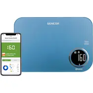 Sencor SKS 7072BL blau / smarte Küchenwaage / max. 5kg / TARE-Funktion / Bluetooth 
