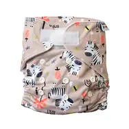 GaGa's AIO ZEBRA Klett-Stoffwindel