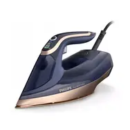Ausgepackt - Philips Azur 8000 series DST8050/20 blau / Dampfbügeleisen / 3000W / SteamGlide Elite / ausgepackt