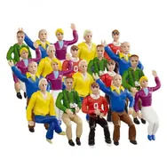Carrera 21129 EVO | D132 | D124 - Figuren - Haupttribüne der Fans