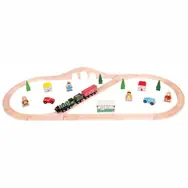 Bigjigs Rail Holzeisenbahngleis Flying Scotsman / 40 Teile / ab 3 Jahren