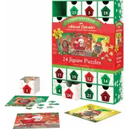 EUROGRAPHICS Puzzle-Adventskalender: Weihnachtshunde / 24x50 Teile / ab 6 Jahren