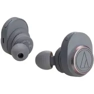 AUDIO-TECHNICA ATH-CKR7TW grau / kabellose Kopfhörer / Mikrofon / Bluetooth 5.0 / Qualcomm aptX / Ladekoffer