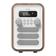 Denver DAB-48 weiß / Radio / DAB+ / UKW / Bluetooth / Kopfhörerausgang