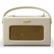 Roberts Radio Revival iStream3L Pastellcreme / Tragbares Radio / DAB+ und UKW / USB / BT + WLAN / LCD-Display / 3,5 mm 