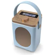Majority Little Shelford blau / Tragbares Radio / 4X AA / DAB+ / FM 