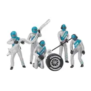 Carrera 21133 EVO | D132 | D124 - Figuren - Mechanik weiß-blau