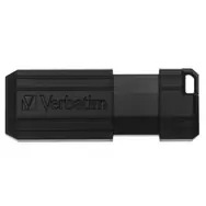 Verbatim Store 'n' Go PinStripe 16 GB (USB 2.0) schwarz / Flash Disk / USB 2.0 / Lesen: 8 MB / Schreiben: 2,5 MB