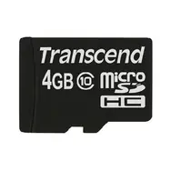 Transcend Micro SDHC-Karte 4 GB Klasse 10