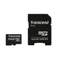 Transcend Micro SDXC 64 GB / Micro SDXC / 64 GB / Klasse 10 UHS-1
