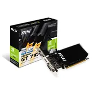 MSI GT 710 2 GB / GeForce GT710 954 MHz / 2 GB GDDR3 / 64 Bit / PCIe x16 / D-Sub+DVI+HDMI