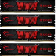 G.Skill Aegis 32GB (4x8GB) 3200MHz schwarz / DDR4 / CL16-18-18-38 / 1,35V / XMP 2.0