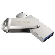 SanDisk Ultra Dual Drive Luxe 256 GB Silber / Flash-Disk / USB-A 3.1 & USB-C 3.1 / Lesen: 150 MB