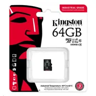 Kingston microSDXC 64 GB Industrial / UHS-I V3 / U3 / Klasse 10