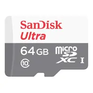 SanDisk Ultra microSDXC 64 GB / Klasse 10 / UHS-I / Lesen: bis zu 100 MB