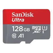 SanDisk Ultra microSDXC 128 GB / Klasse 10 / UHS-I / Lesen: bis zu 100 MB