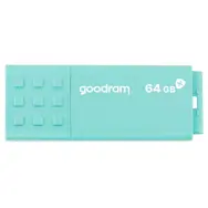 Goodram UME3 CARE USB 3.0 64GB grün / Flash-Laufwerk / USB-A 3.0 / Lesen: 60 MB/s / Schreiben: 20 MB/s