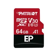 Patriot EP-Serie microSDXC 64 GB / UHS-I V30 / U3 / A1 / Klasse 10