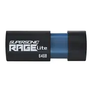 Patriot Supersonic Rage Lite 64GB schwarz / Flash Disk / USB 3.2 Gen 1 - (USB-A 3.0)