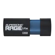 Patriot Supersonic Rage Lite 128GB schwarz / Flash-Laufwerk / USB 3.2 Gen 1 - (USB-A 3.0) / Abverkauf