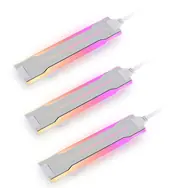 Lian Li UNI FAN P28 Side ARGB Strip 3 Stück weiß / LED-Streifen für P28-Lüfter