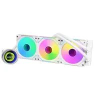 Lian Li GALAHAD II 360 Trinity SL-INF weiß / 3x 120 mm / ARGB-Hintergrundbeleuchtung / 200 - 2100 RPM / 29 dB / Intel + AMD