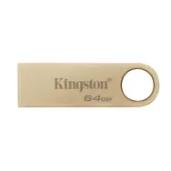 Kingston DataTraveler SE9 G3 64GB Gold / Flash-Disk / USB 3.2 Gen 1 - (USB-A 3.0) 