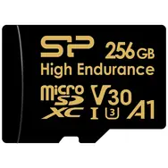 Silicon Power Micro SDXC 256 GB + Adapter / Klasse 10 / UHS-I U3 / V30