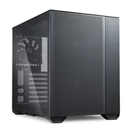 Ausgepackt - Lian Li O11 Air Mini schwarz / E-ATX / ohne Netzteil / 2x USB-A 3.0 + 1x USB-C 3.1 / transparente Seitenwand / ausgepackt