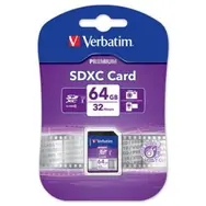 Verbatim SDXC 64 GB Speicherkarte SecureDigital / 10 MB / Klasse 10