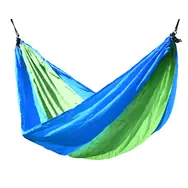 Cattara Hängematte NYLON 275x137cm grün-blau