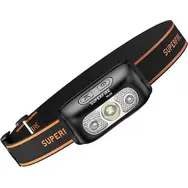 Superfire HL05-D Stirnlampe schwarz / 110lm / USB
