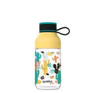 Quokka Ice Kids mit Tragegurt, 430 ml, Kaktus-Design / Wasserflasche / Tragegurt / Tritan