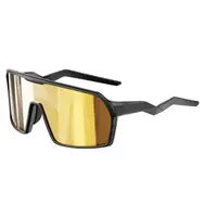 VeyRey Sports Sonnenbrille Ocli, schwarzes Gestell, goldene Gläser
