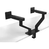 DELL MDA20 VESA-Halterung für zwei Monitore 19"-27" / VESA / Neigung -35° +80° / Drehung -90° +90° / Tragkraft 10kg