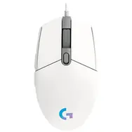 Logitech G203 Lightsync weiß / kabelgebundene Gaming-Maus / 8000 DPI / 6 Tasten / RGB Lightsync