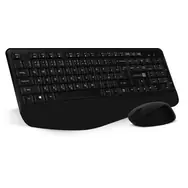 Connect IT CKM-7803-CS Combo schwarz / Set kabellose Tastatur + Maus / 1x AAA + 1x AA Batterie gratis / CZ + SK Layout