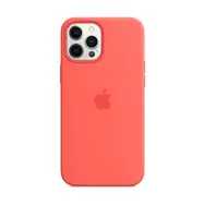 Apple Silikonhülle mit MagSafe für iPhone 12 Pro Max rosa