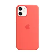 Apple Silikonhülle mit MagSafe für iPhone 12 mini rosa