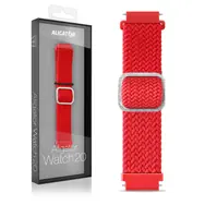 Aligator Textilarmband 20mm rot