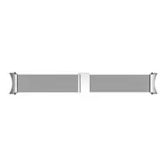 Samsung Metallarmband 20 mm von Pull für Samsung Galaxy Watch 4 (44 mm) ML Silber