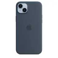 Apple Silikonhülle mit MagSafe für iPhone 14 PLUS Sturmblau