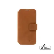 FIXED ProFit Book-Type Lederhülle für Apple iPhone 14 Pro Max braun