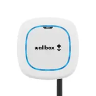 Wallbox Pulsar Max / Ladestation für Elektroautos / 22 kW / Typ-2-Kabel 7 m / weiß